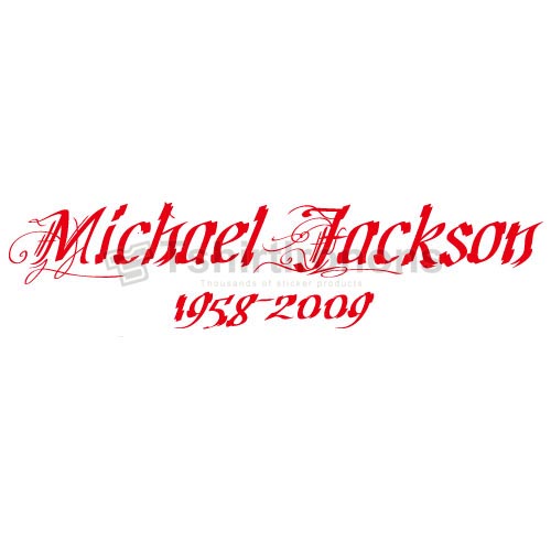 Michael Jackson T-shirts Iron On Transfers N7128